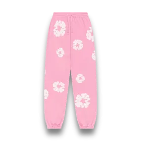 Denim Tears the Cotton Wreath Pink Sweatpants