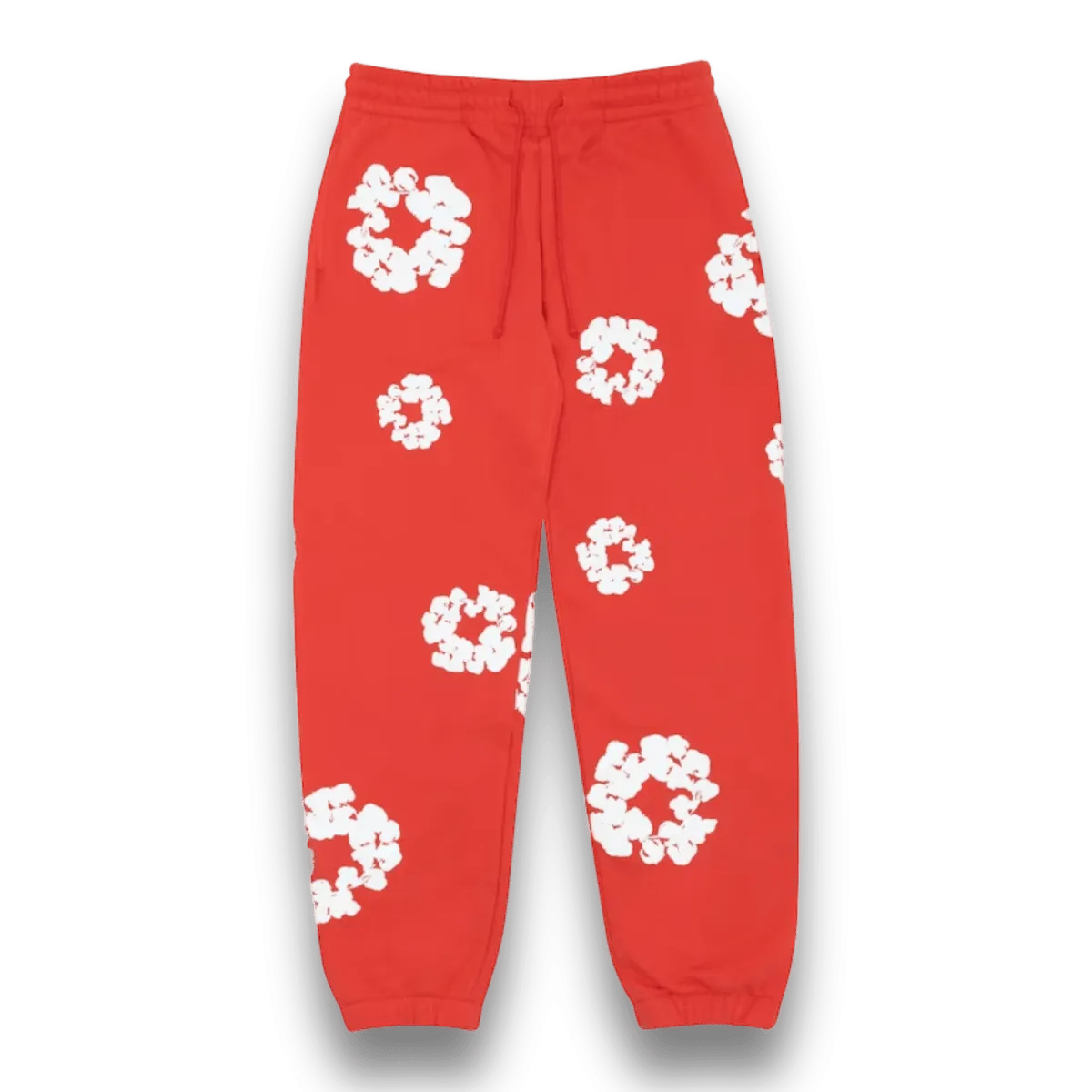 Denim Tears the Cotton Wreath Red Sweatpants