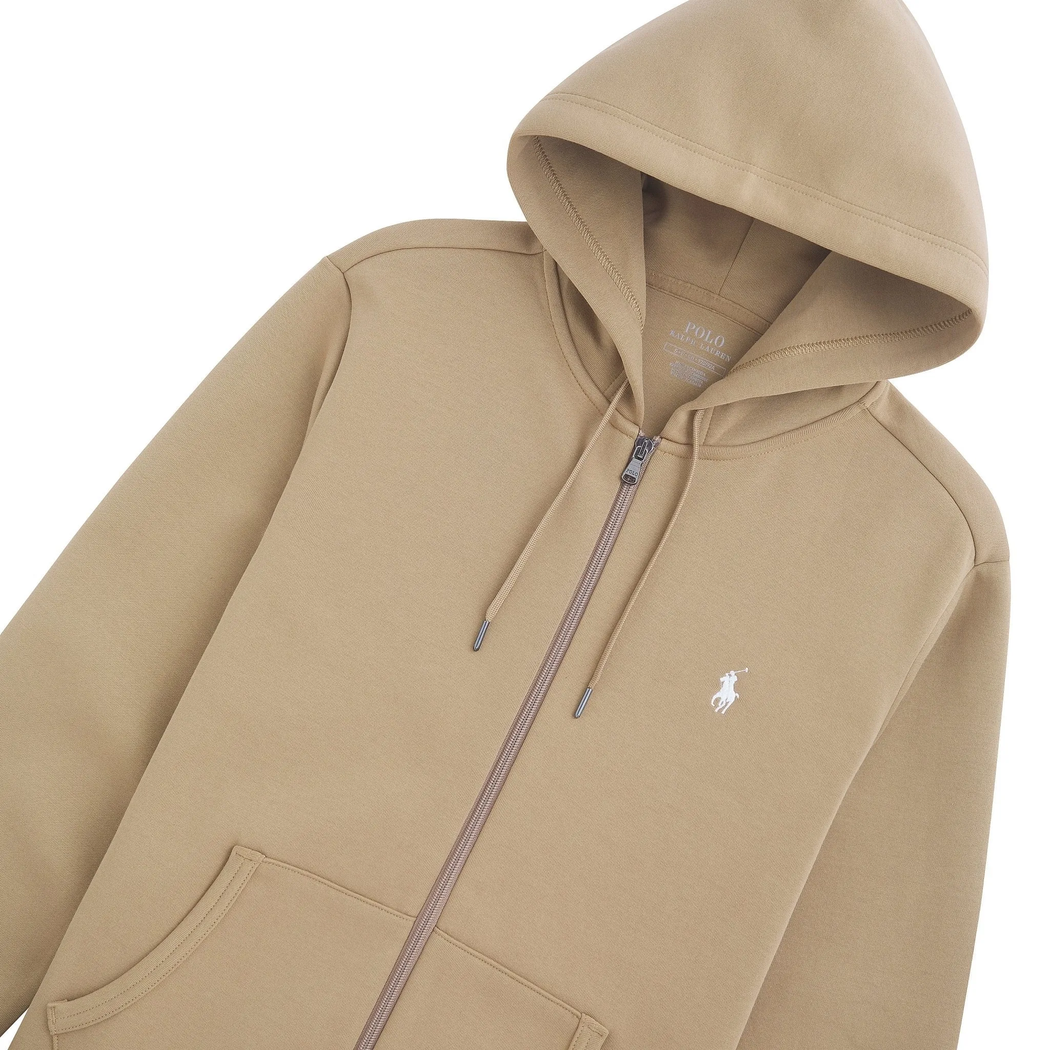 Double Knit Full Zip Hoodie | New Bronze