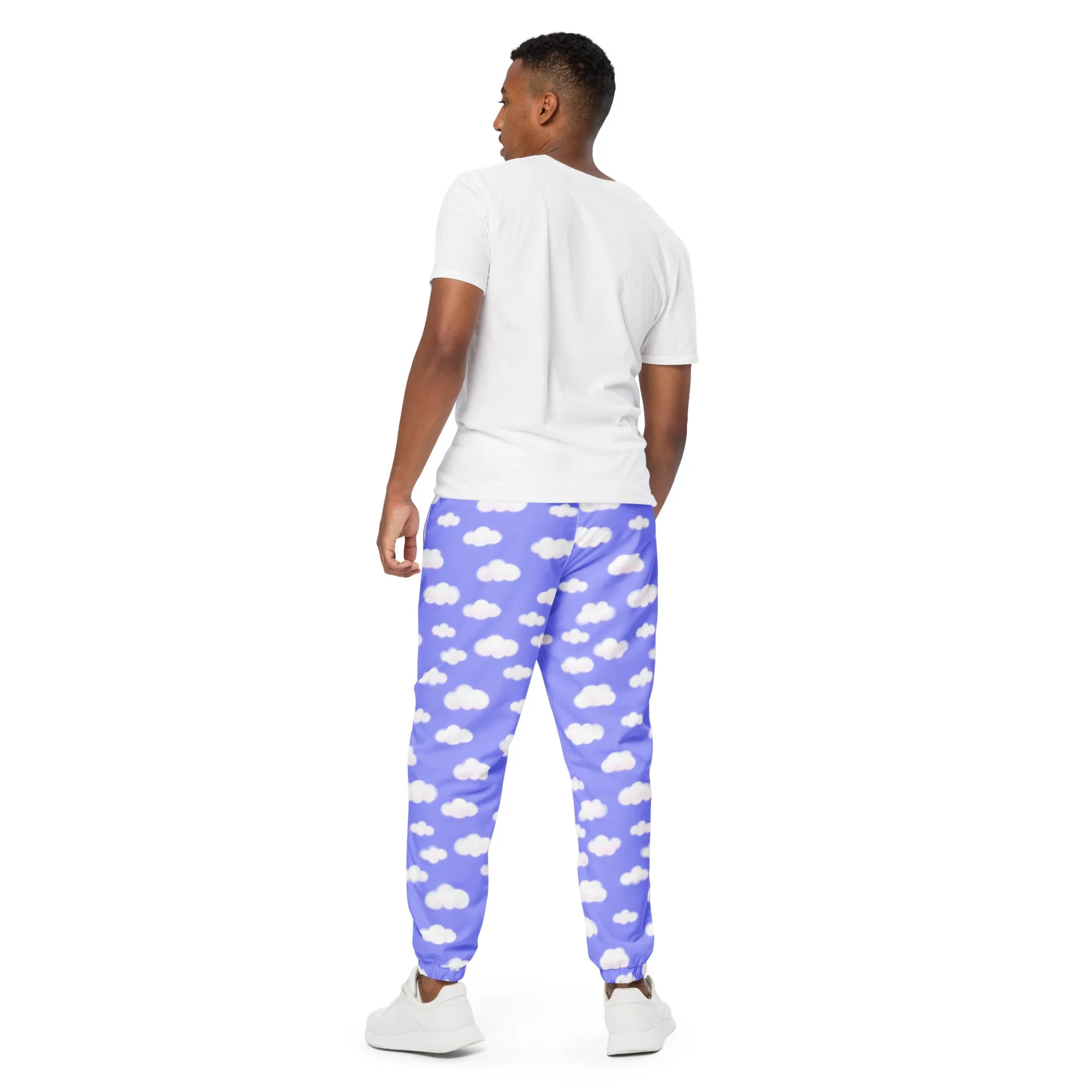 Dreamy Clouds Unisex Track Pants (Periwinkle)