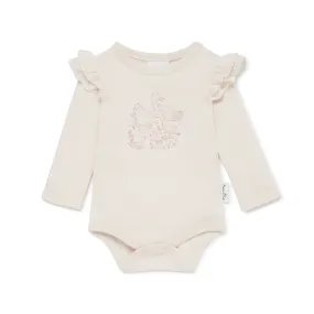 Duck Print Flutter Onesie