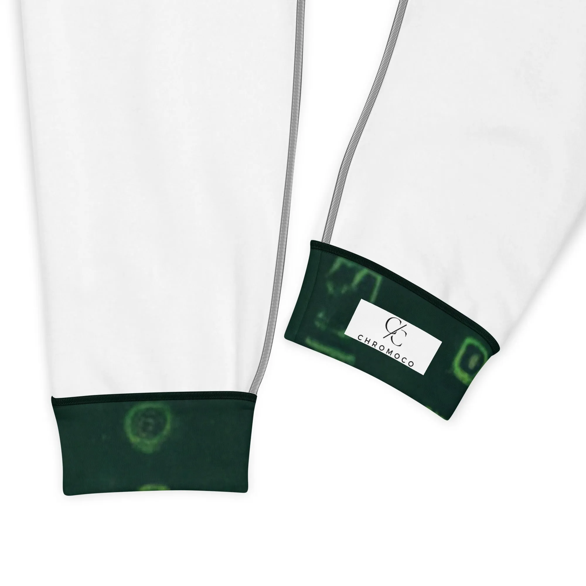 Eco-Friendly Dark Green Joggers - Soft Fleece Sweatpants for Women - Sustainable Lounge Wear