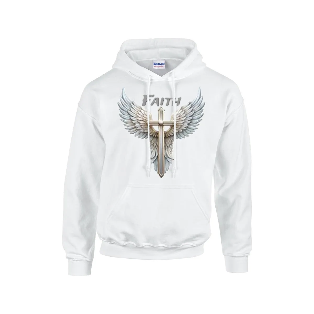 FAITH ROSS WITH WINGS BRONZE Hoodie For The USA |Gildan 18500