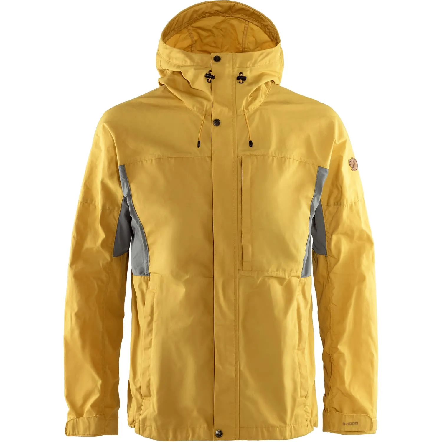 Fjällräven Men&#x27;s Kaipak Jacket Ochre/Super Grey | Buy Fjällräven Men&#x27;s Kaipak Jacket Ochre/Super Grey here | Outnorth