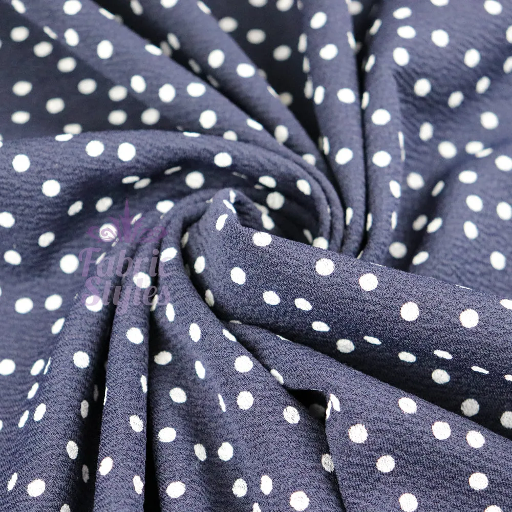 FS589 Polka Dots Liverpool Fabric