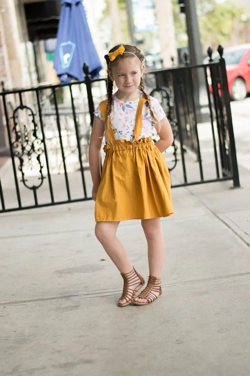 Girls Suspender Skirts