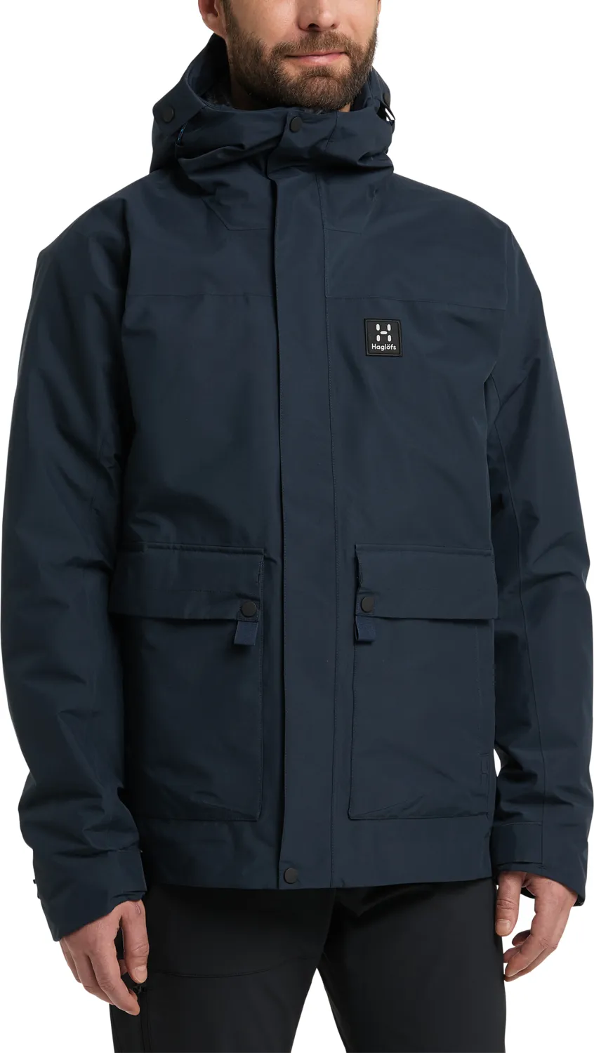 Haglöfs Men&#x27;s Orsa Jacket Tarn Blue | Buy Haglöfs Men&#x27;s Orsa Jacket Tarn Blue here | Outnorth