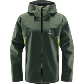 Haglöfs Men&#x27;s Roc Gore-Tex Jacket Fjell Green | Buy Haglöfs Men&#x27;s Roc Gore-Tex Jacket Fjell Green here | Outnorth