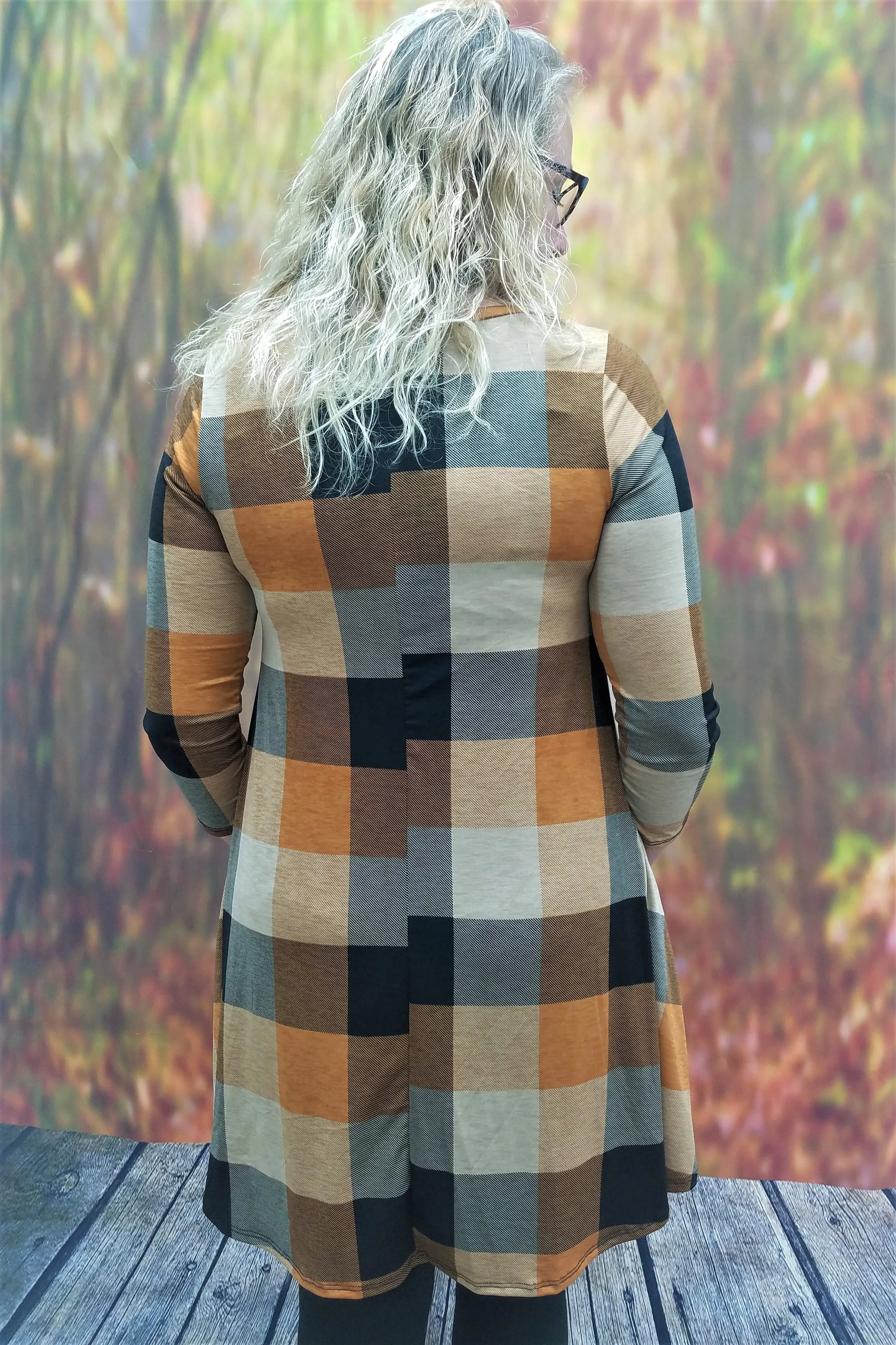 Harvest Plaid Dress