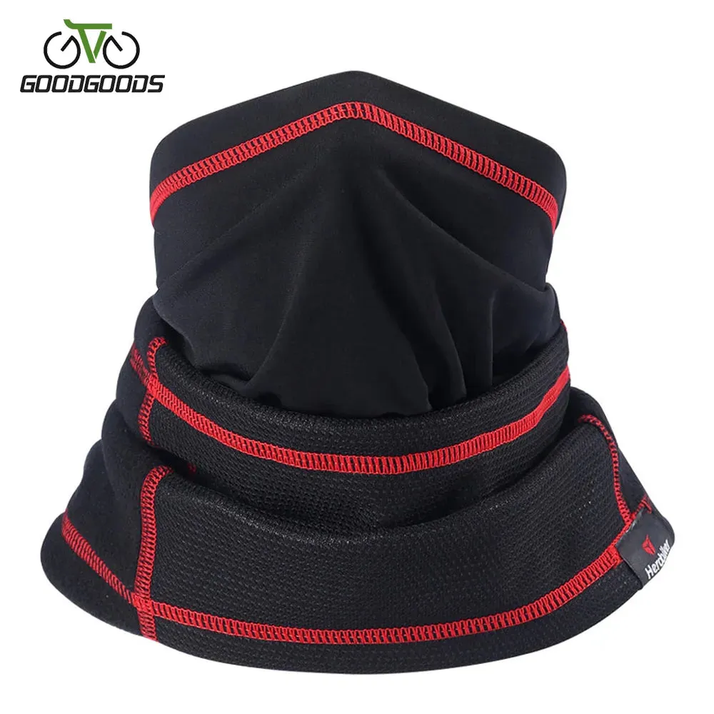 HEROBIKER Cycling Face Mask Winter Thermal Fleece Balaclava Hat Hood Bike Wind Stopper Half Face Mask Neck Warmer 3 Colors