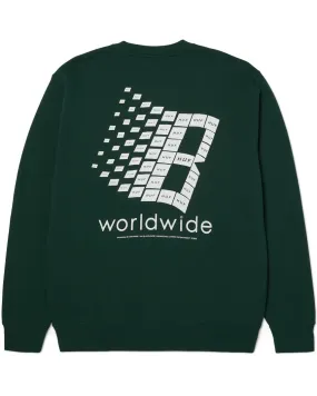 Huf X Bronze Crewneck Sweatshirt - Forest Green