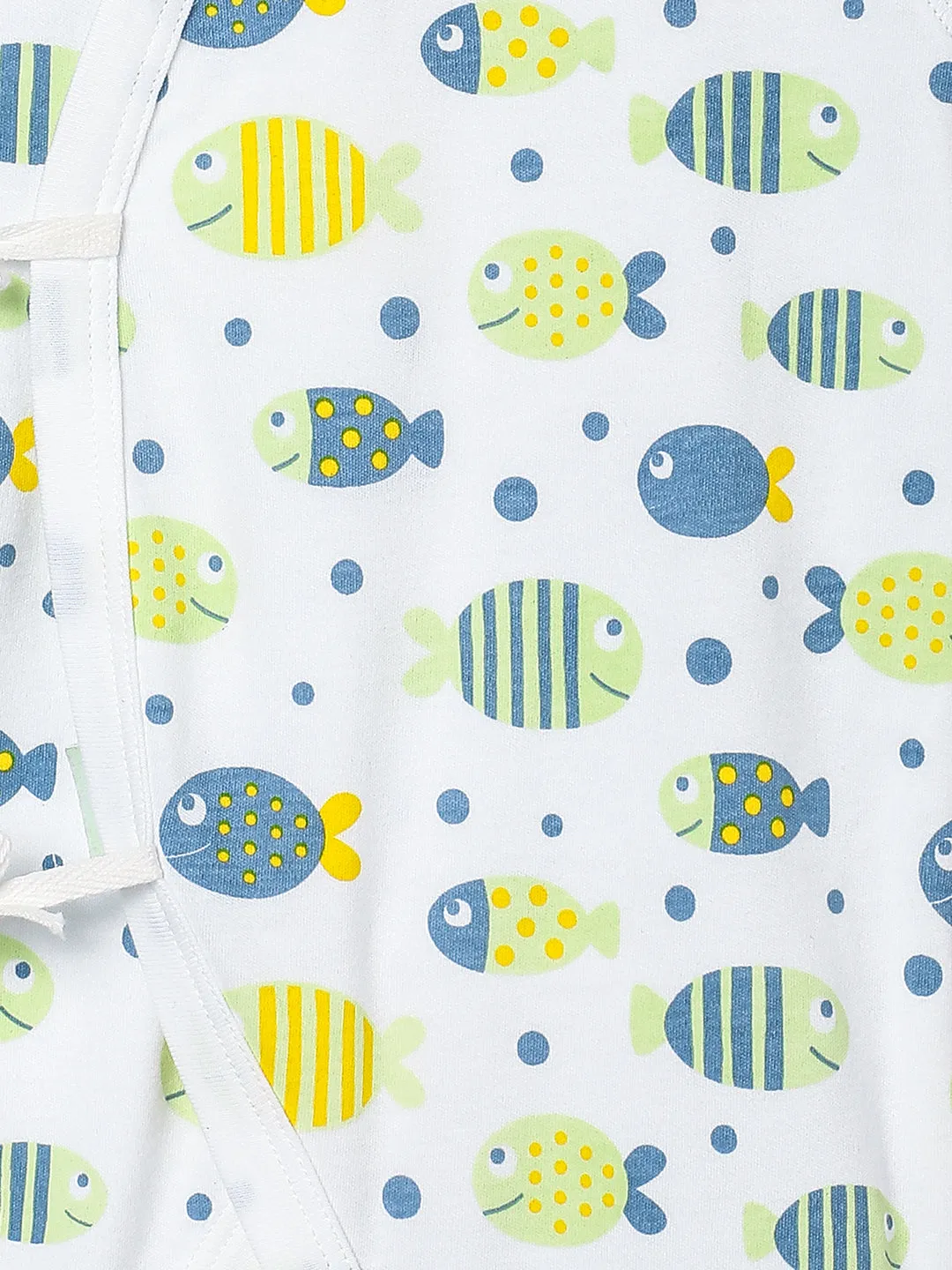 Jabla Style Infant Romper Combo of 3-Fishy Fish-My Aquarium-Turtle Trouble