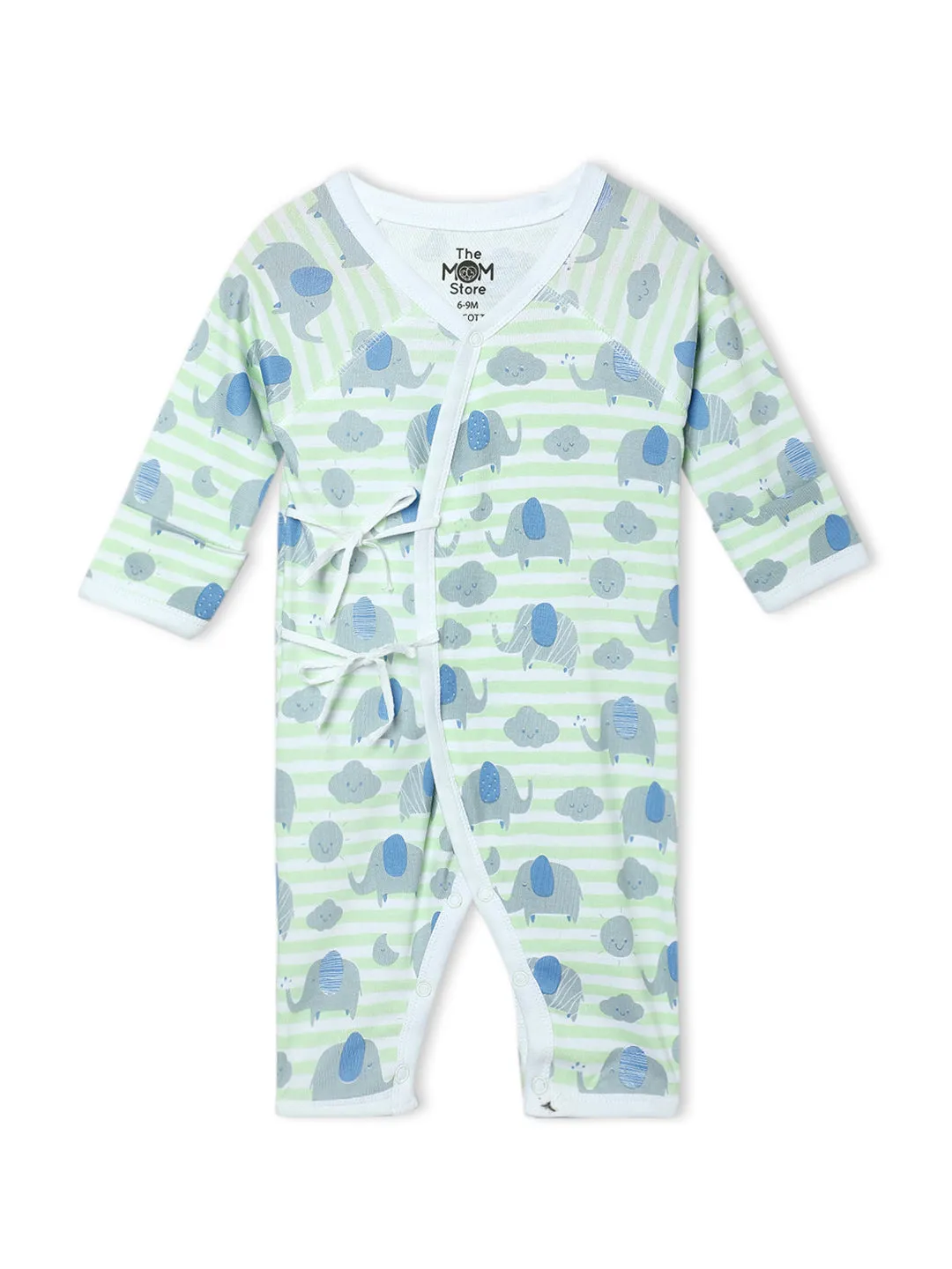 Jabla Style Infant Romper Combo of 3-Lion King-Jungle Elephant-The Jungle Book