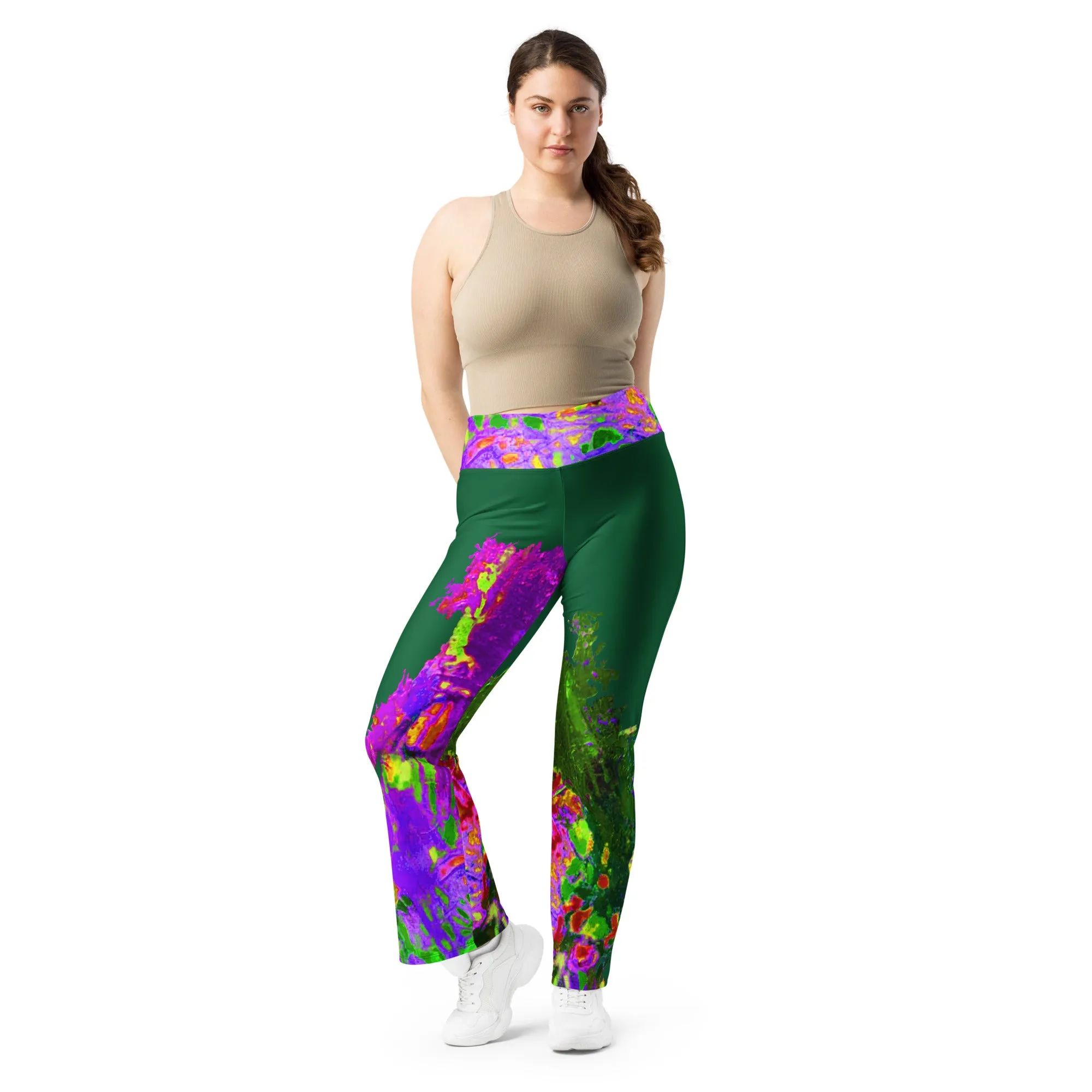 JARDIN SALVAJE. Flare leggings