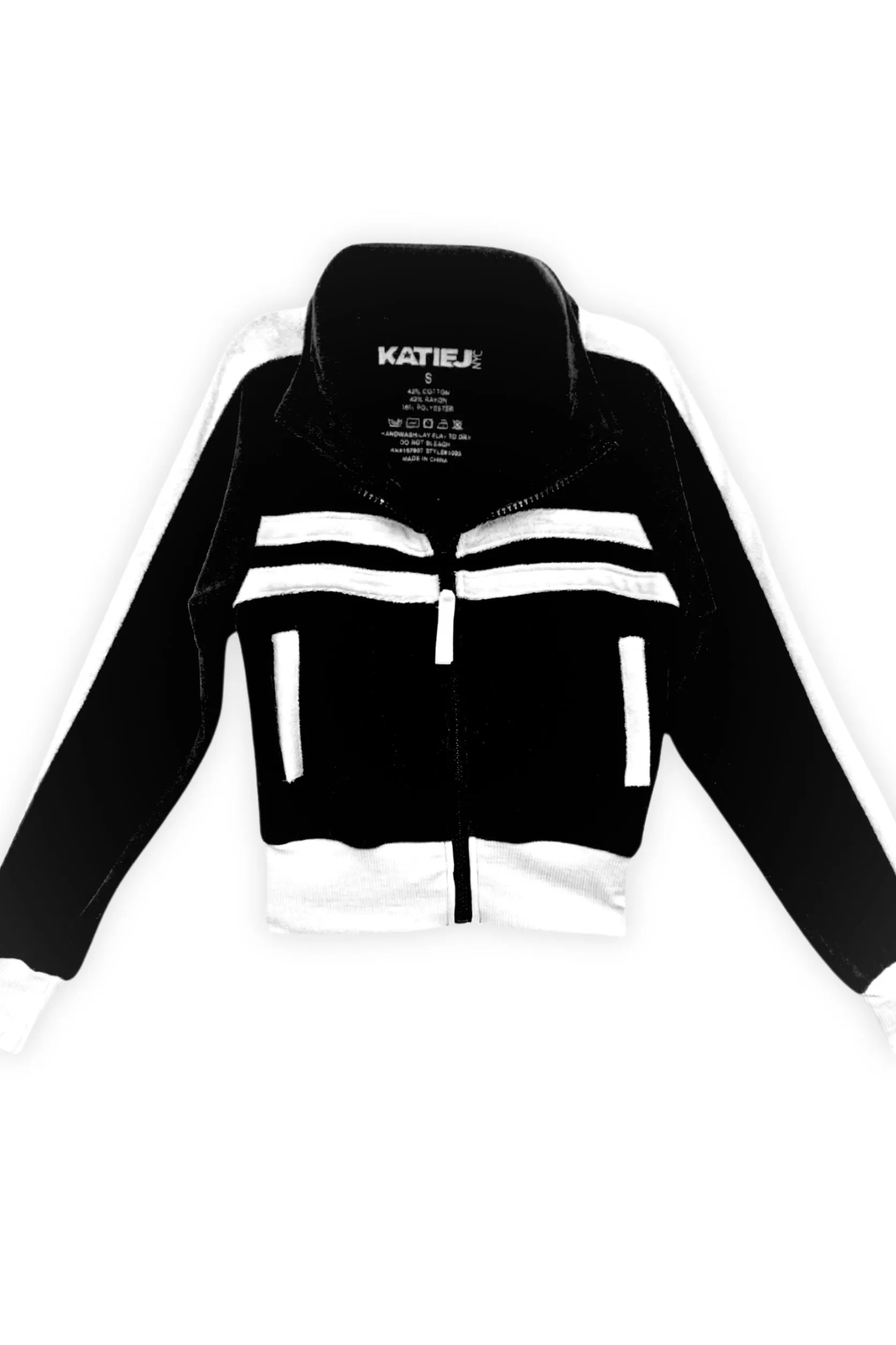 JUNIOR MARGOT TERRY CLOTH TRACK JACKET - FINAL SALE