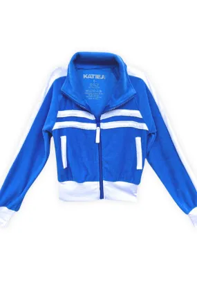 JUNIOR MARGOT TERRY CLOTH TRACK JACKET - FINAL SALE