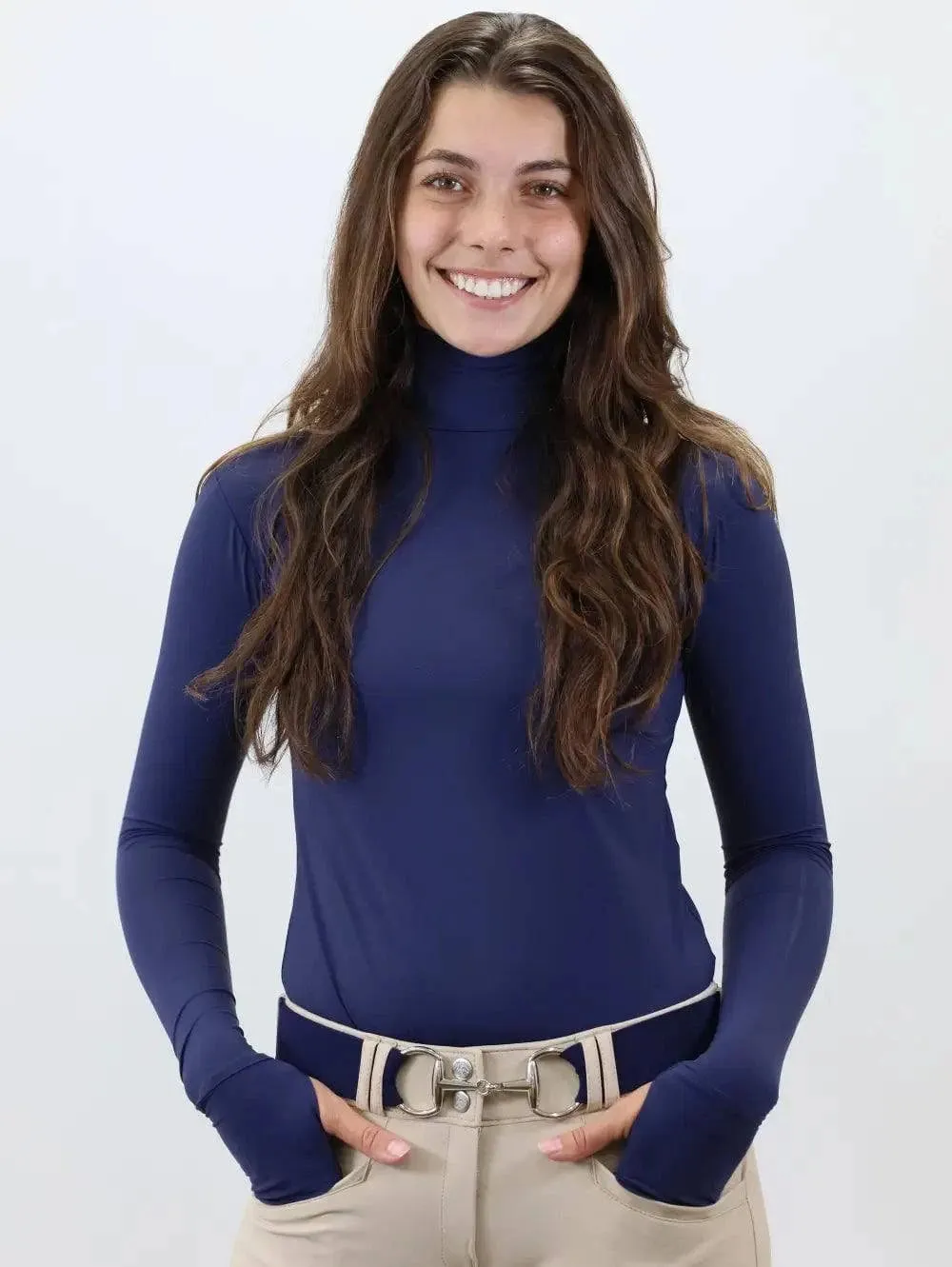 Kismet - "Alexa" Turtleneck Shirt UV with Thumbhole