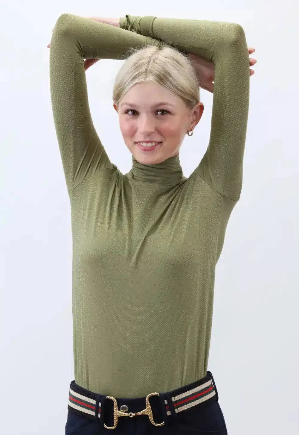 Kismet - "Alexa" Turtleneck Shirt UV with Thumbhole