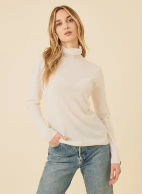 Laguna Merino Turtleneck - Ivory