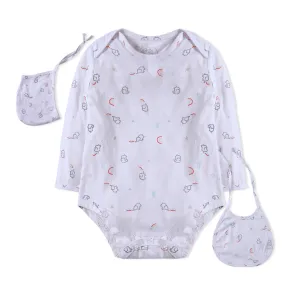 Little Elephant White Romper