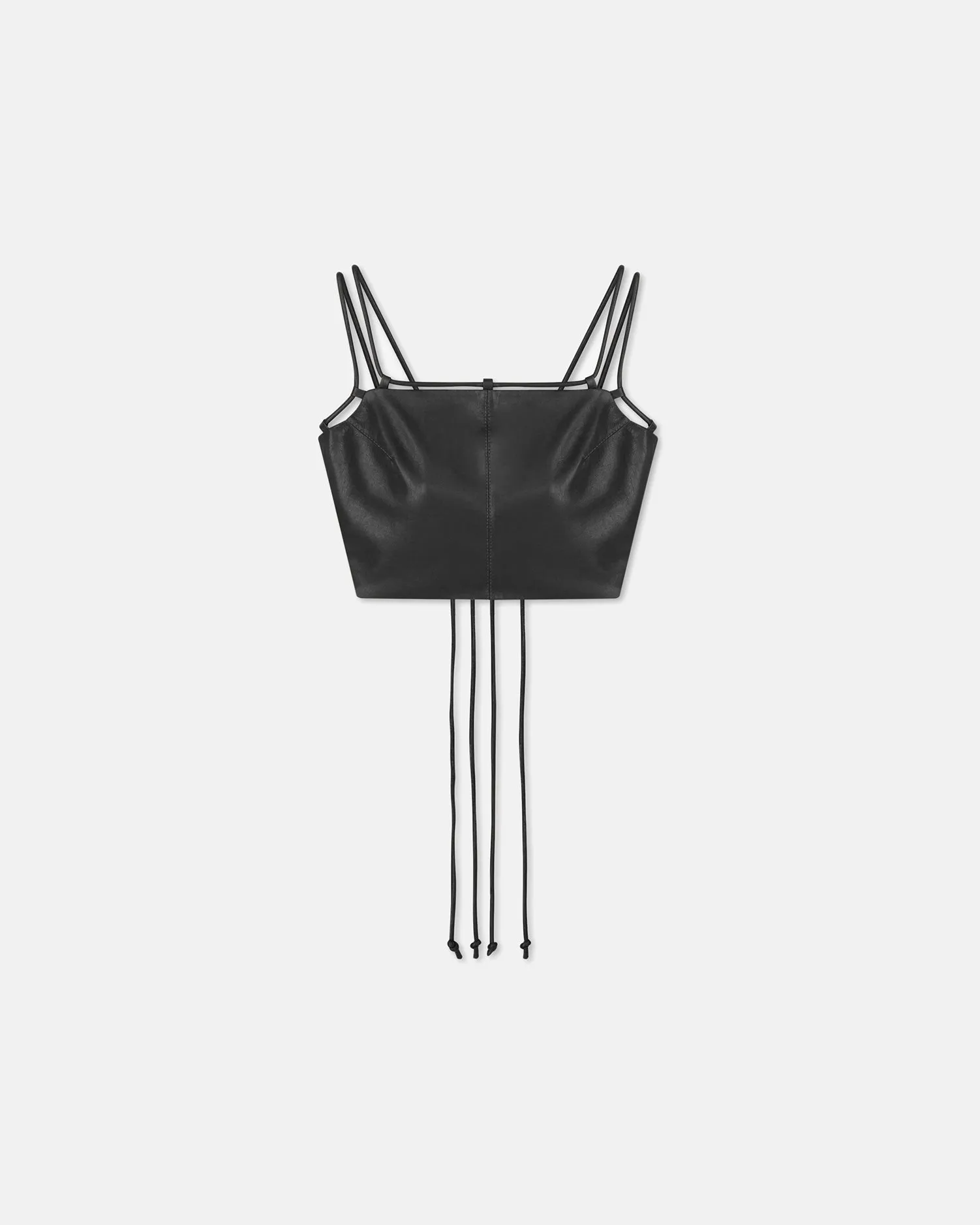 Loga - Sale Okobor™ Alt-Leather Top - Black