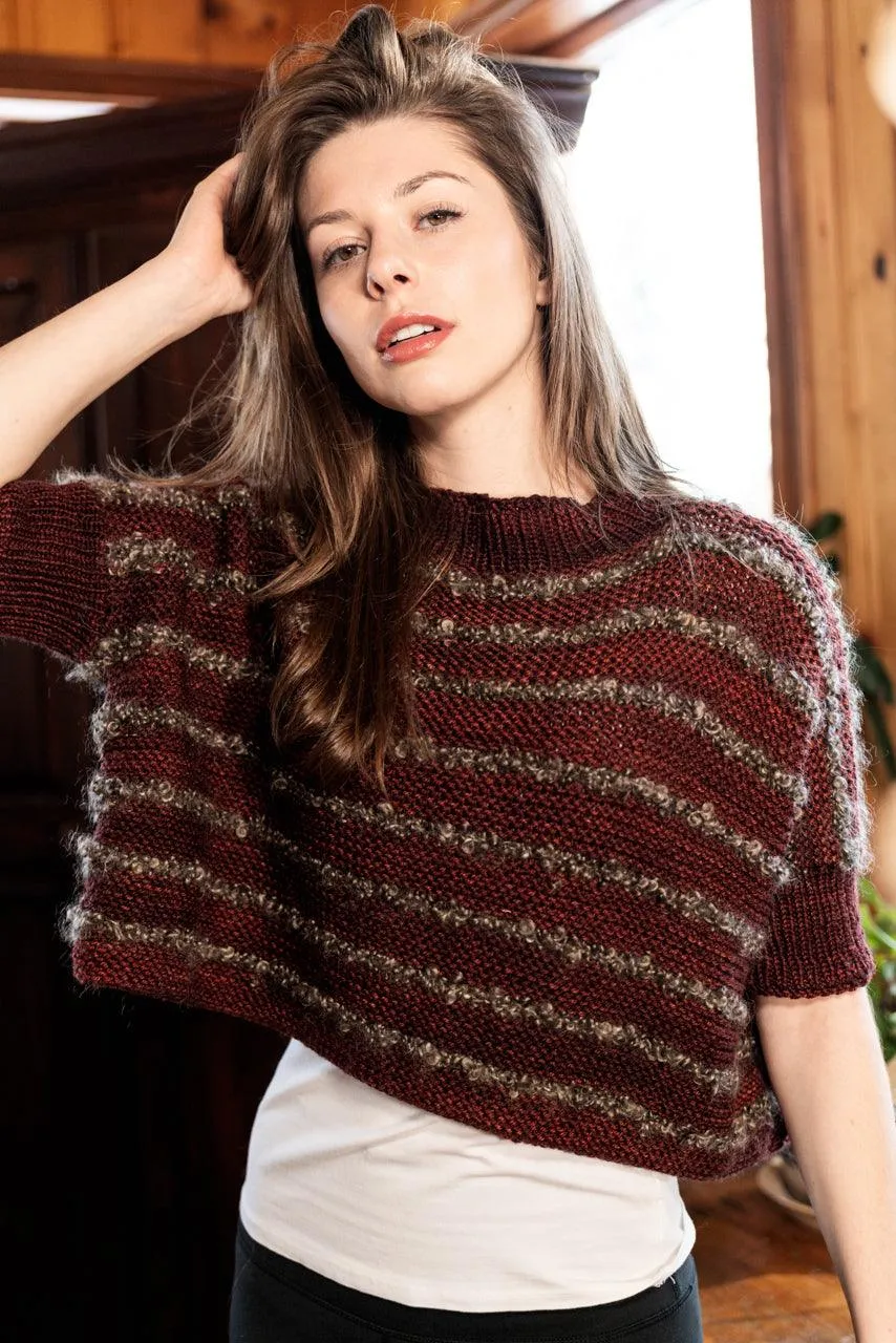 Loop Groop Sweater Free Knitting Pattern