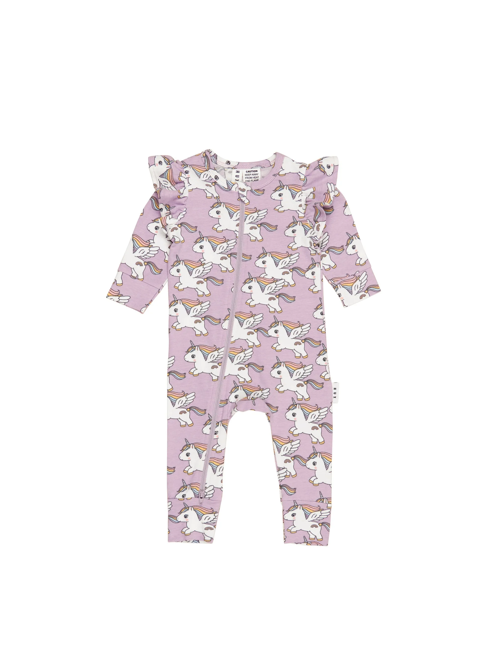 MAGICAL UNICORN FRILL ROMPER