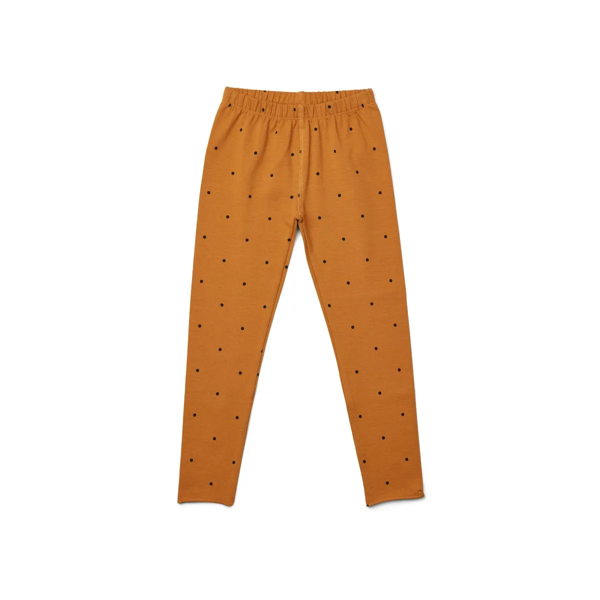 Marie Leggings - Classic dot mustard