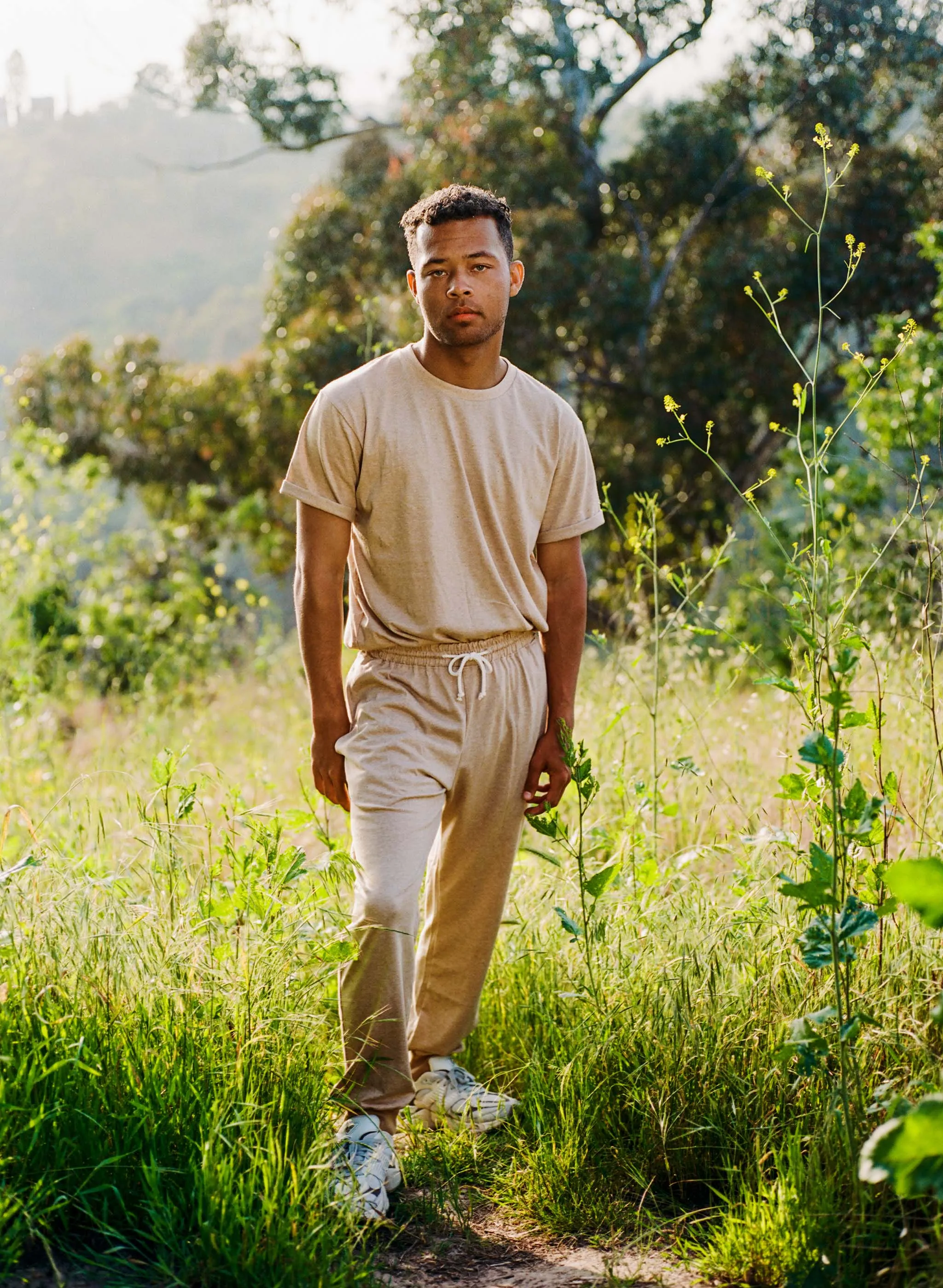 Men's Organic Heirloom Brown Jogger Pants