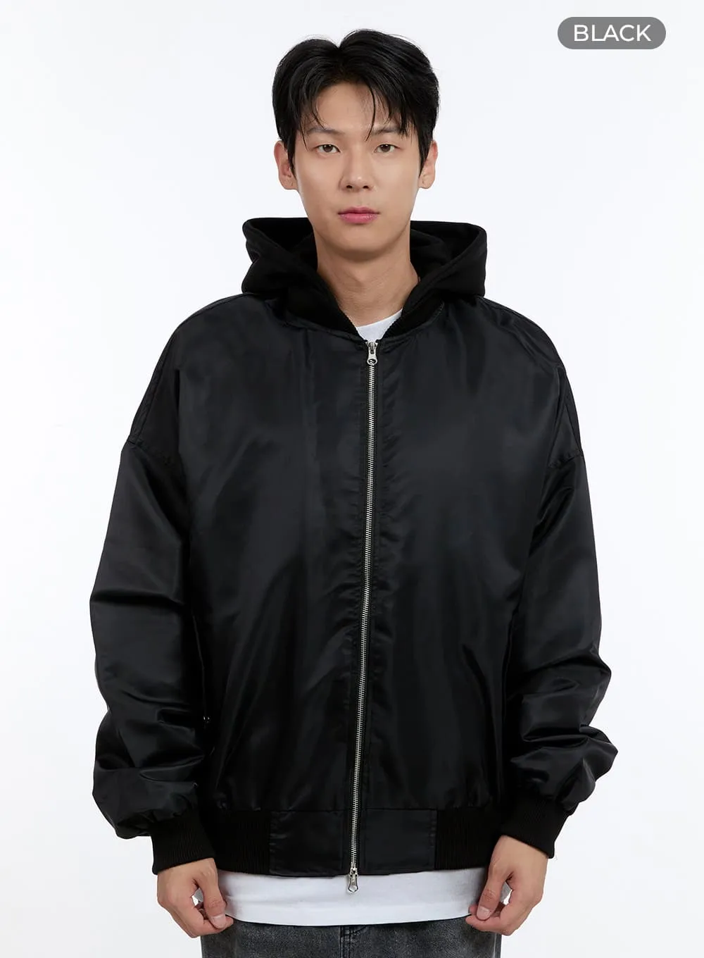 Men's Oversized Bomber Jacket IG427