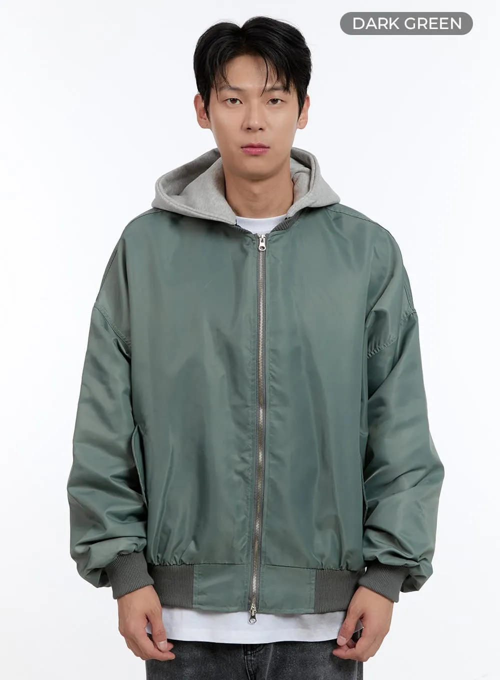 Men's Oversized Bomber Jacket IG427