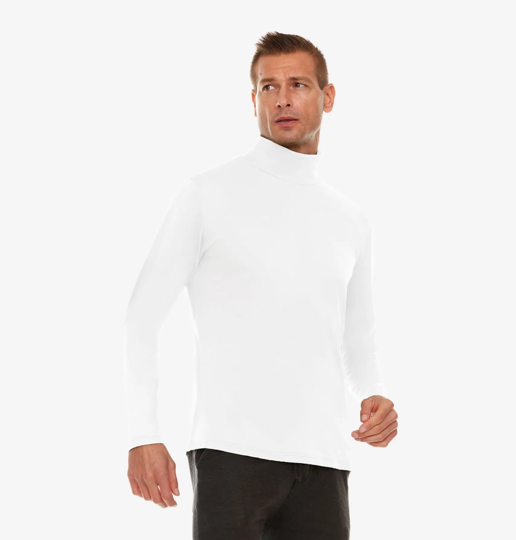 Men's Turtleneck Thermal Top