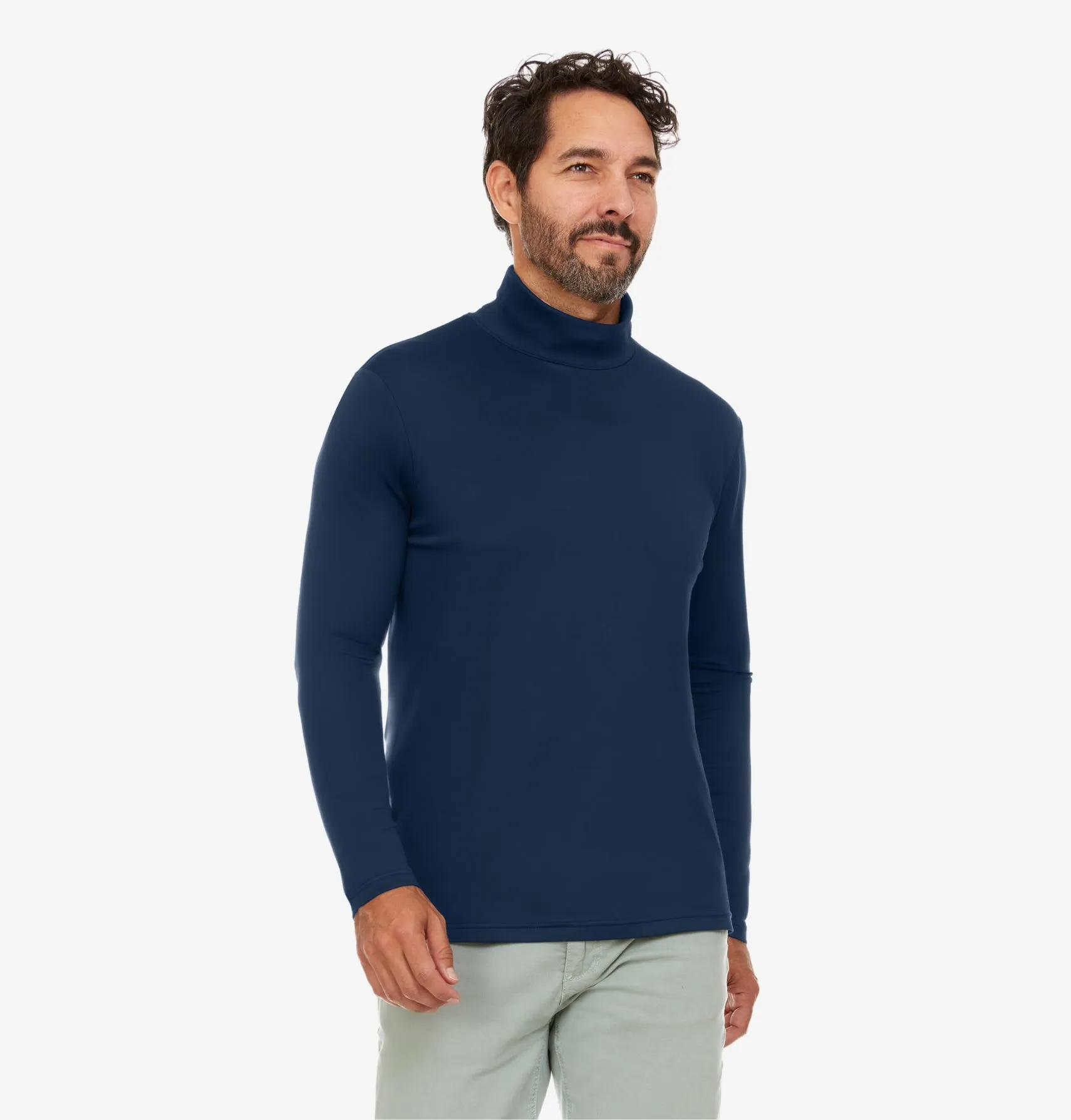 Men's Turtleneck Thermal Top