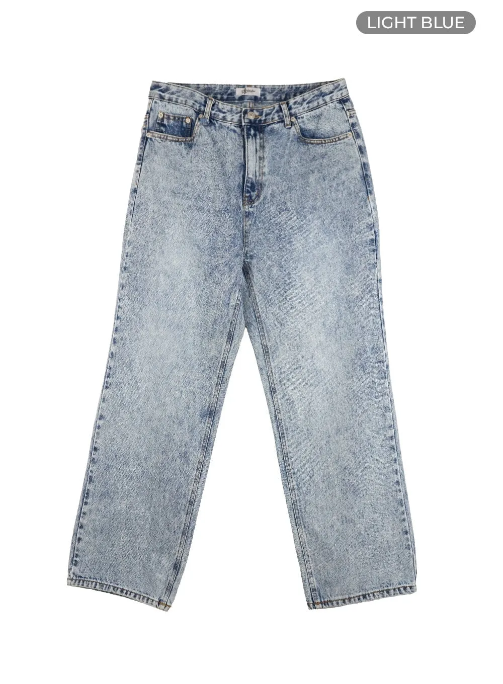 Men's Washed Jeans IG427