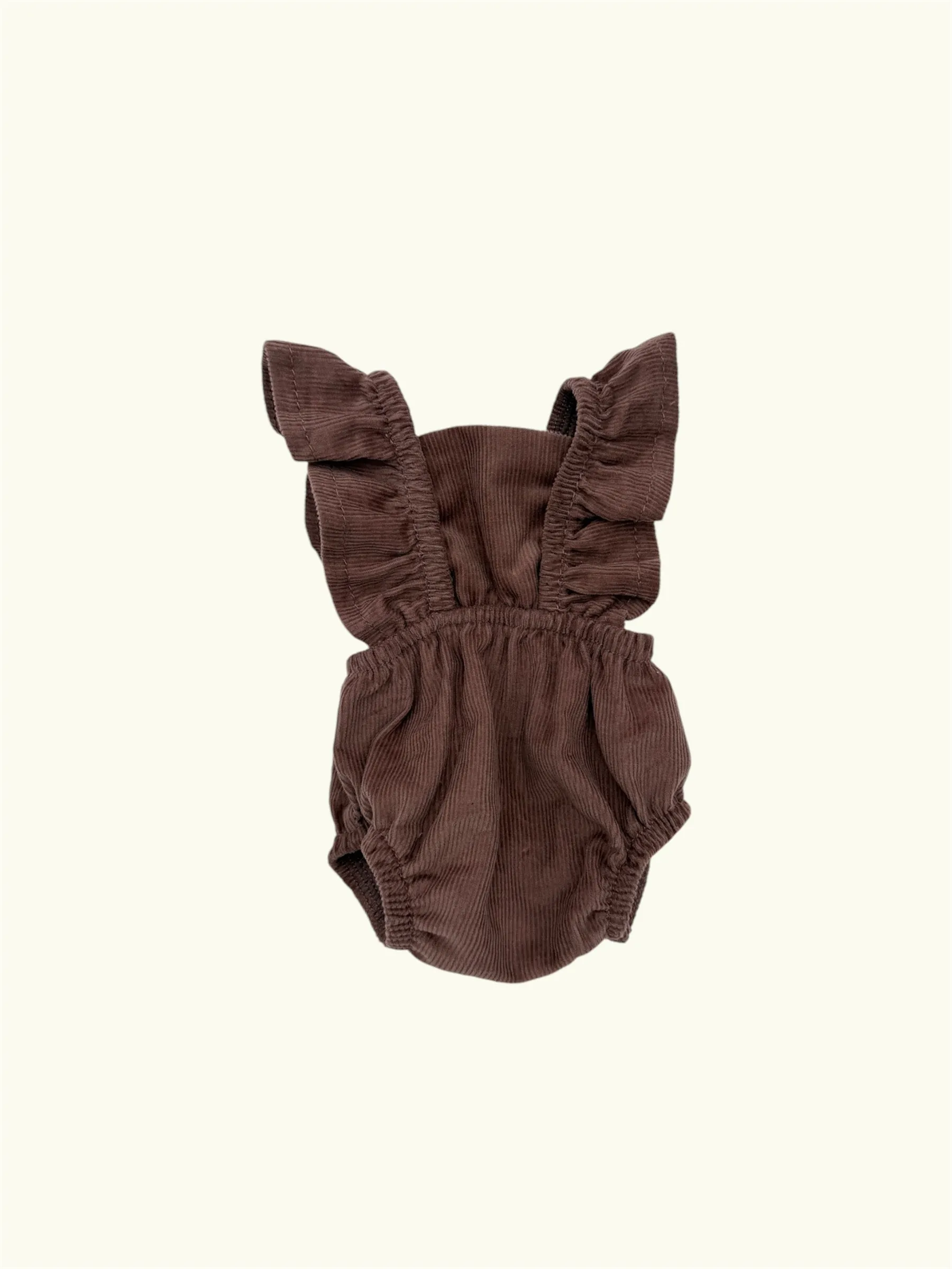 Minikane Doll Clothes | Doll Retro Romper - Chestnut