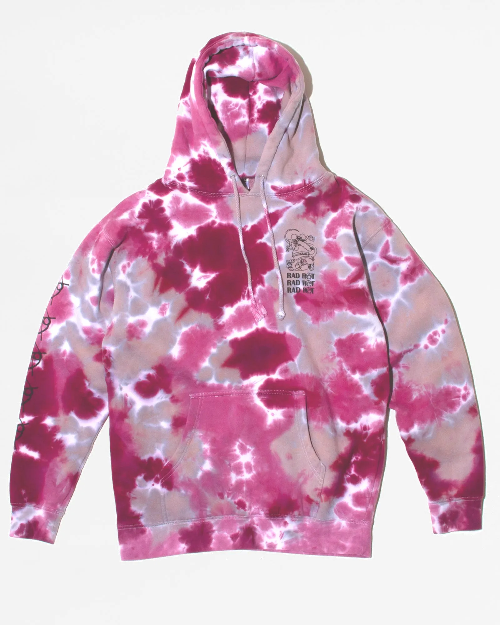 MN07 Rad Rat Hoodie - Tie Dye