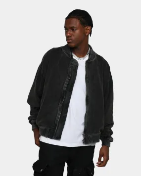 MNML Layered Bomber Jacket Black