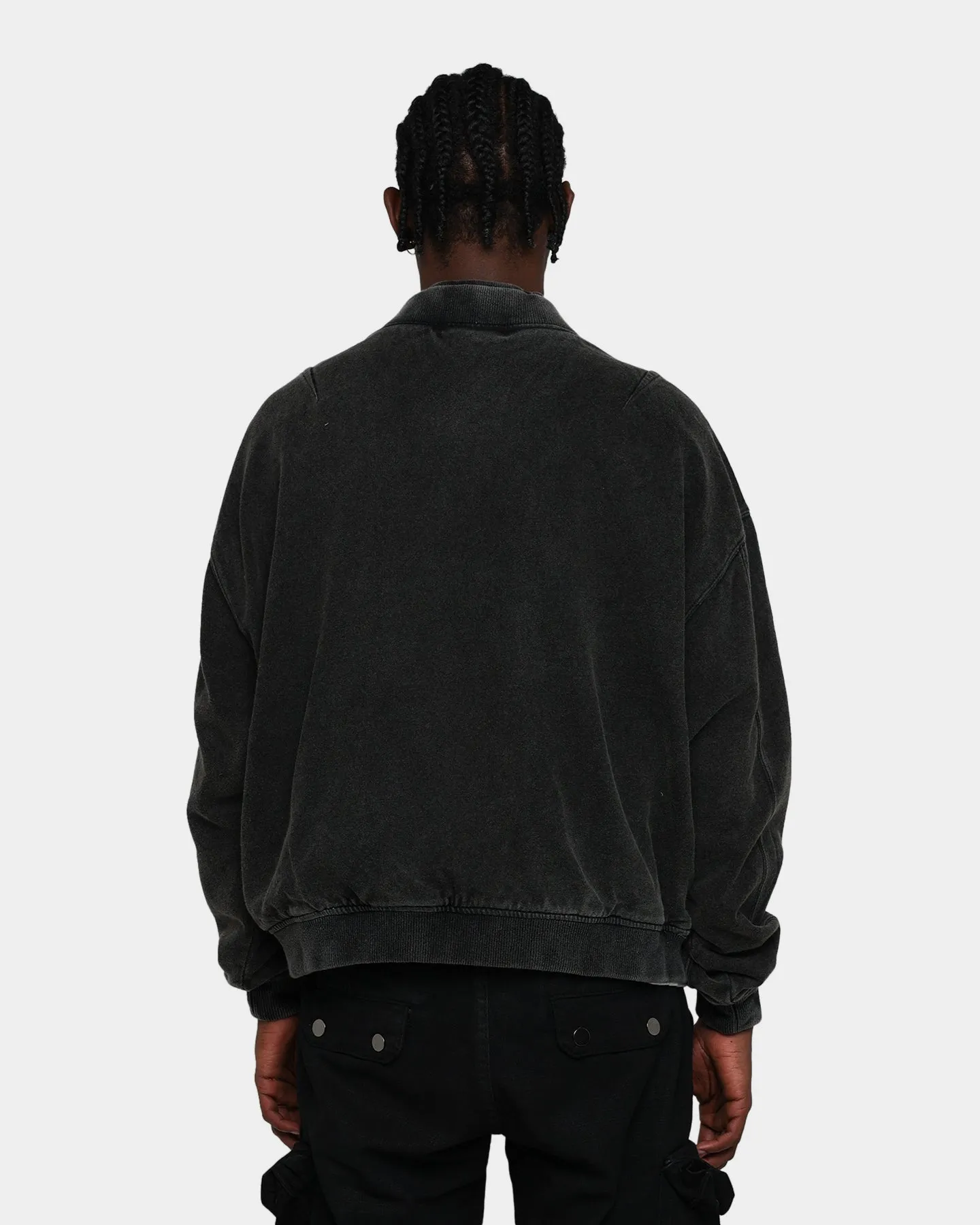 MNML Layered Bomber Jacket Black