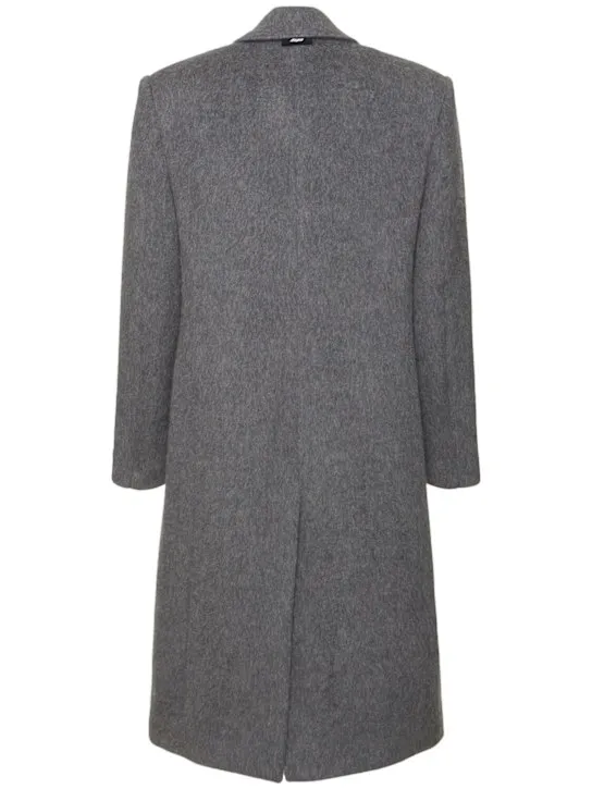 MSGM   Wool mélange coat 