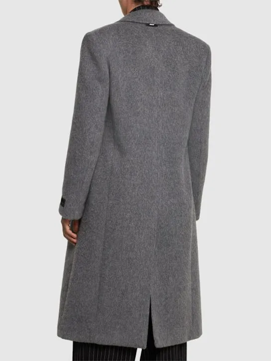 MSGM   Wool mélange coat 