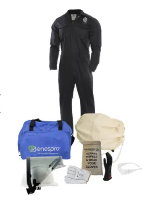 National Safety Apparel KIT2CV08 Enespro Arcguard 8 cal Coverall Arc Flash Kit