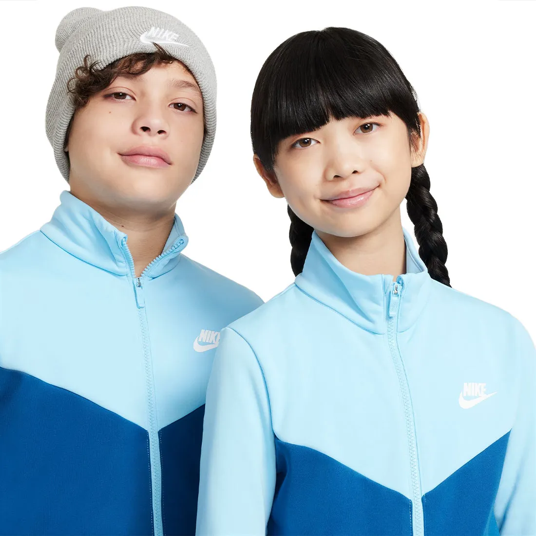 Nike Sportswear Big Kids' Track Top Blue