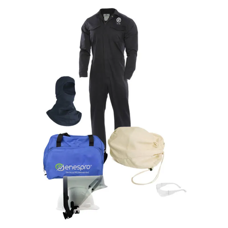 NSA Enespro ArcGuard 12 cal Coverall AF Kit (w/Balaclava, No Gloves)