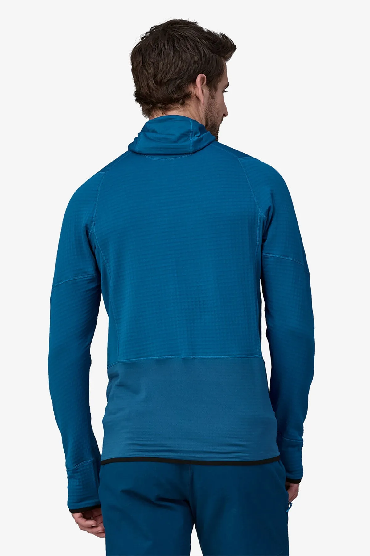 Patagonia Mens R1 Pullover Custom Hoodies, Endless Blue