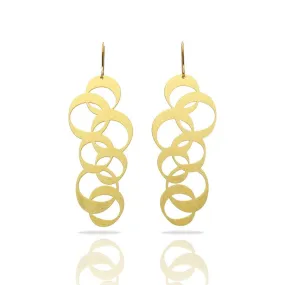 RAS Rings Gold Earrings