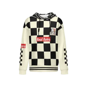 Real Retro Checkered Marilyn Relaxed Hoodie