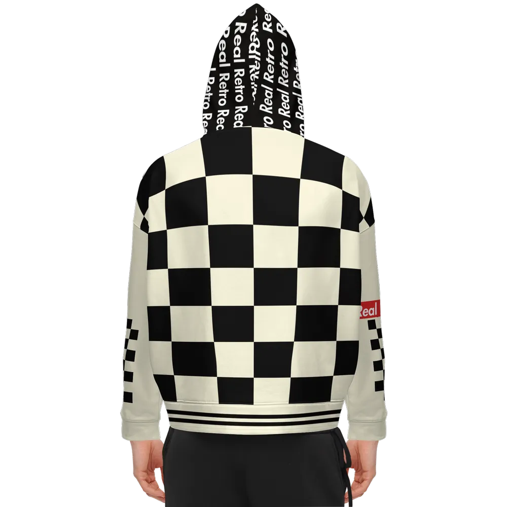 Real Retro Checkered Marilyn Relaxed Hoodie