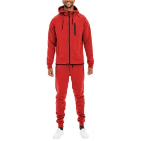 Red Dynamic Sweat Set