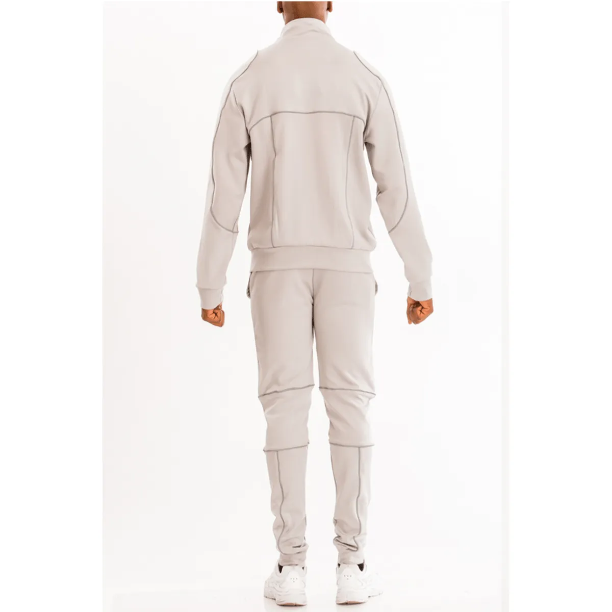 Reflective Piping Track Suit