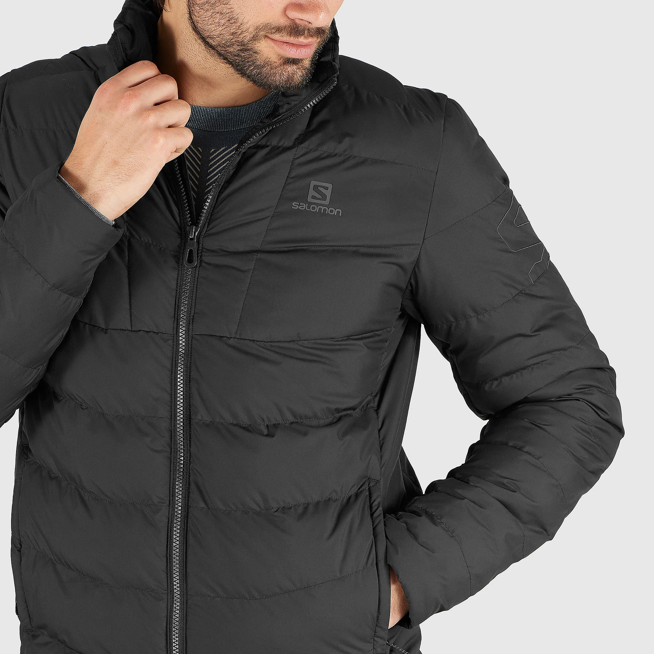 Salomon Men&#x27;s Sight Storm Jacket Black | Buy Salomon Men&#x27;s Sight Storm Jacket Black here | Outnorth